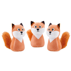 Outward Hound renard packaging avant montrant le lot et avantage remplacement