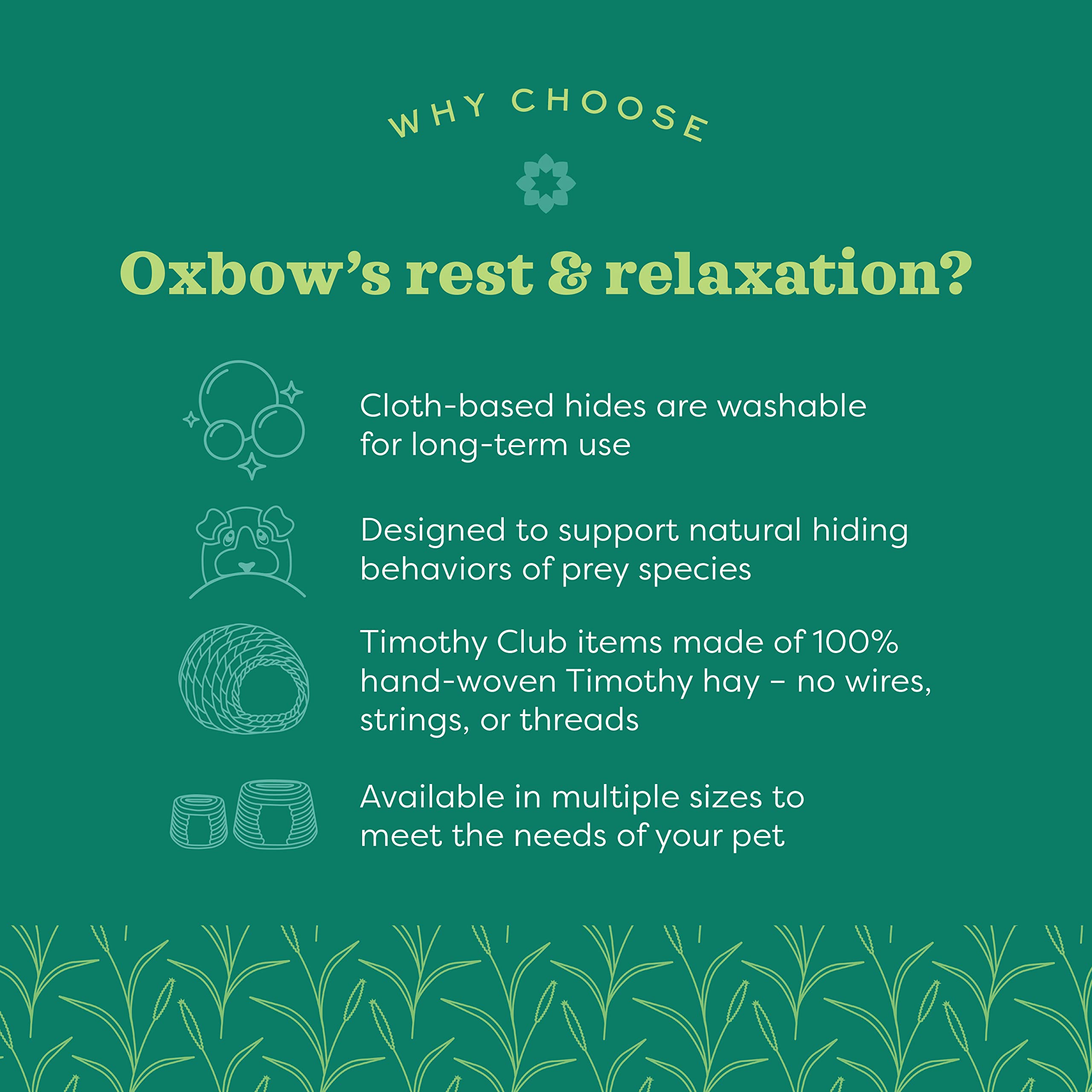 Oxbow Cozy Cave coutures solides montrant durabilité renforcée