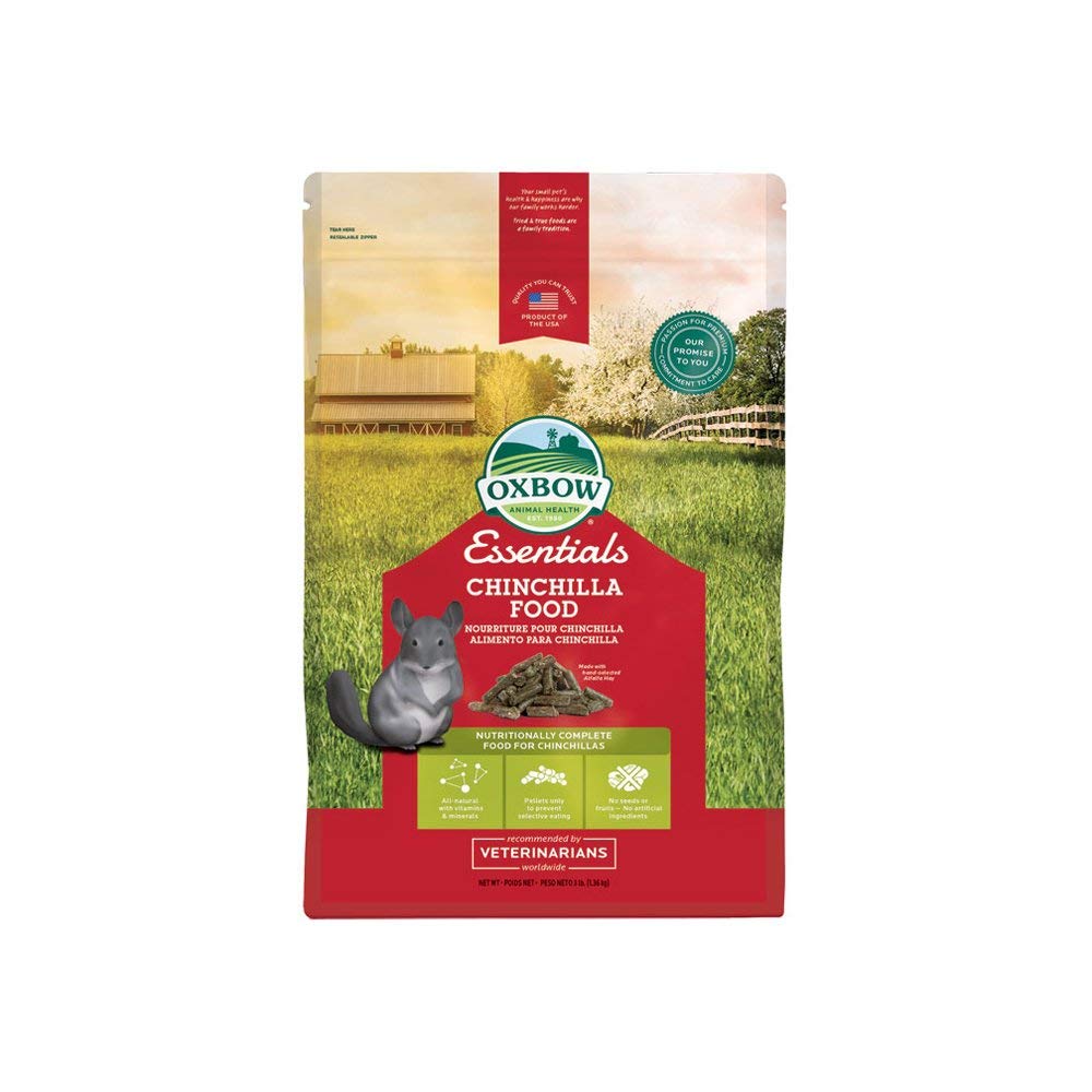 Oxbow emballage front montrant produit et informations, qualité nutritionnelle