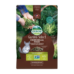 Oxbow emballage avant Garden Select montrant le sac et bénéfice appétence