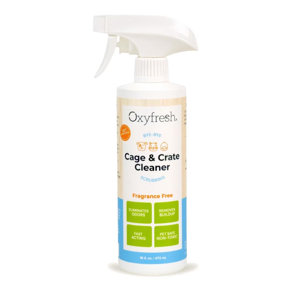 Oxyfresh bouteille face avant montrant un flacon pratique pour un nettoyage rapide