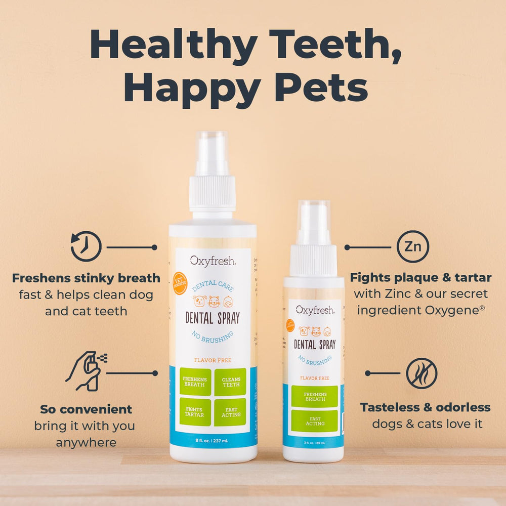 Détail de l’étiquette Oxyfresh illustrant les précautions et ingrédients