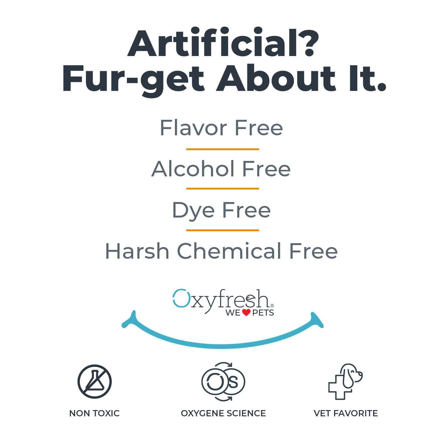 Oxyfresh style de vie chien et chat ensemble, favorise haleine fraîche