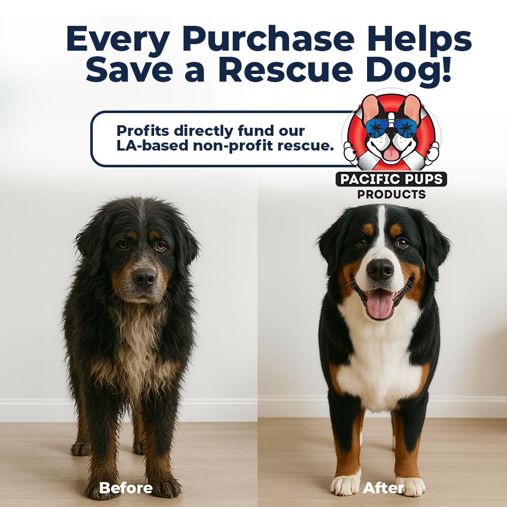 Pacific Pups Products comparaison taille montre longueur adaptée aux chiens XXL