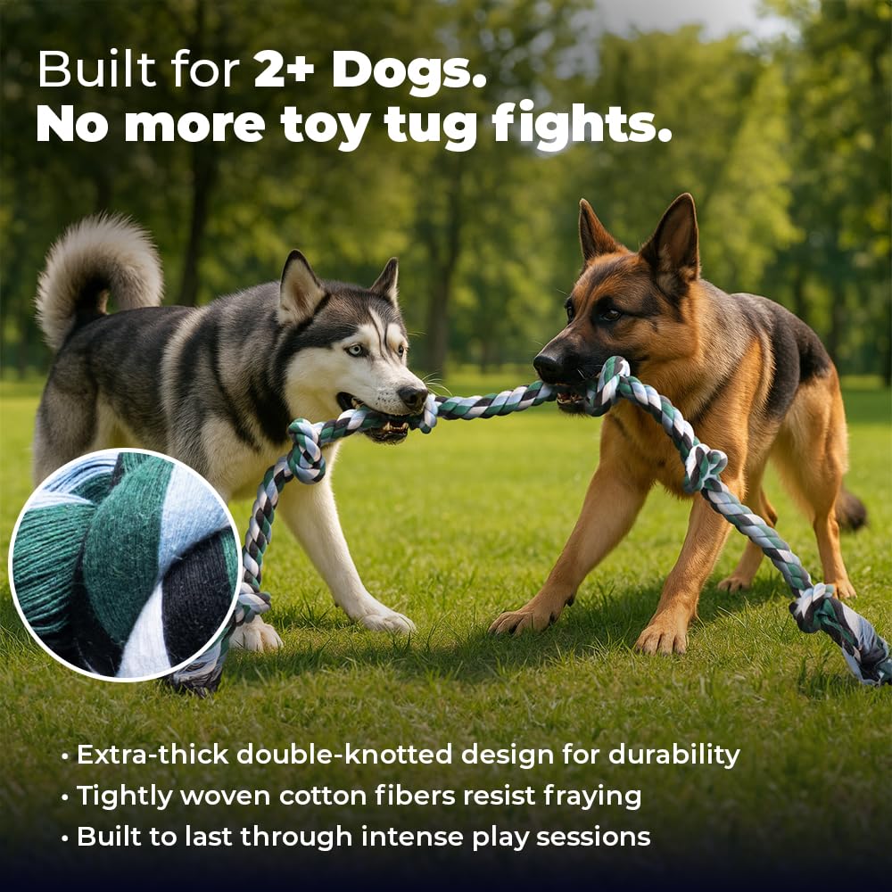 Pacific Pups Products corde en jeu tir à la corde pour exercice et lien