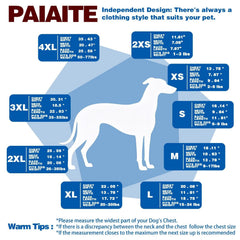 Paiaite chien portant le t-shirt rouge pour promenades confortables