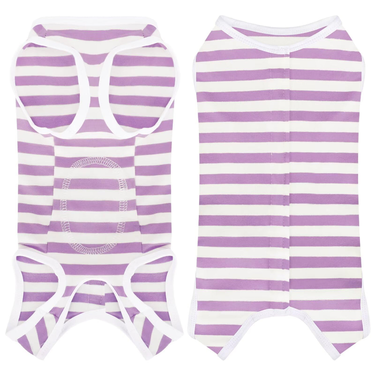Paiaite combinaison violet face montrant protection et confort