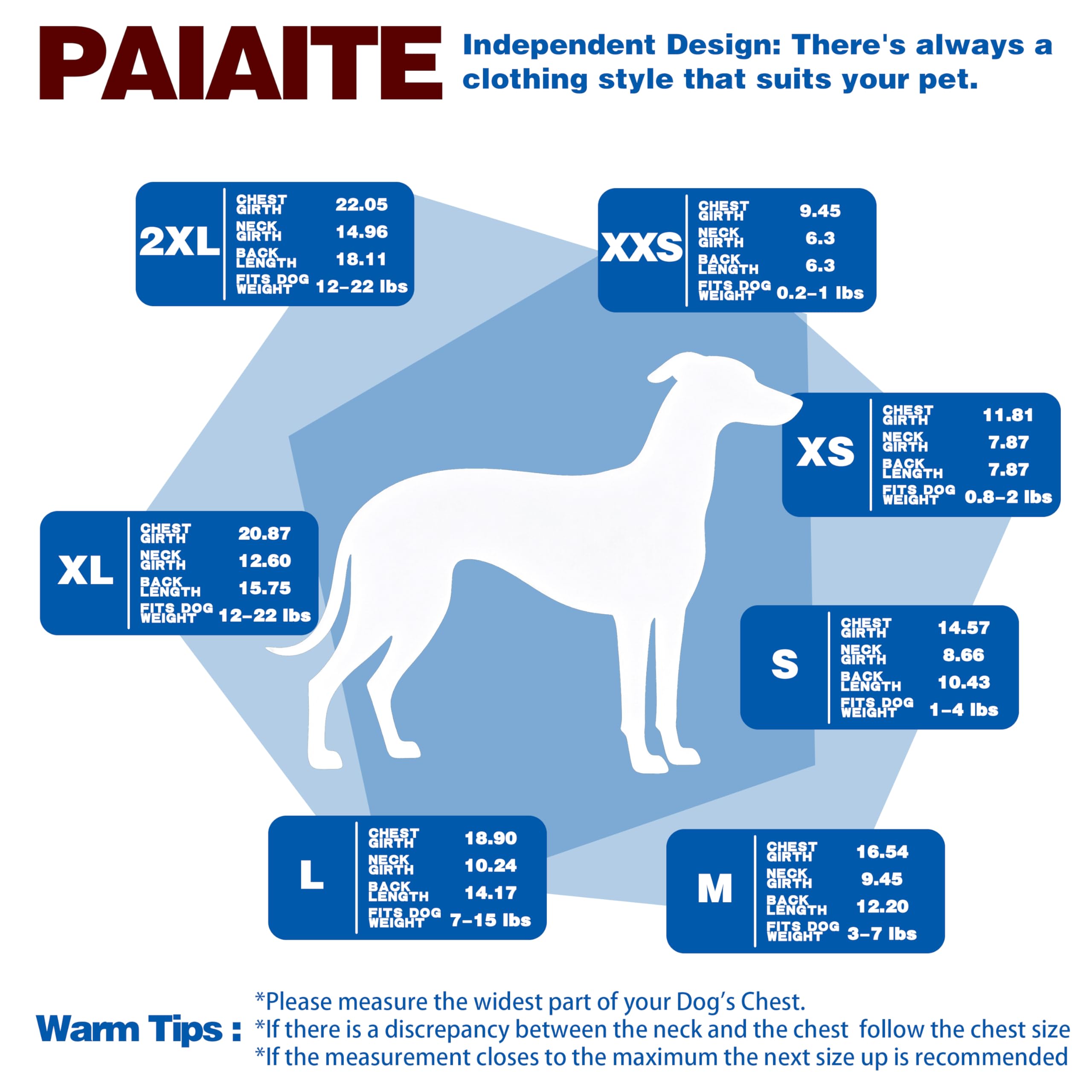 Paiaite étiquette intérieure montrant qualité et instructions d'entretien