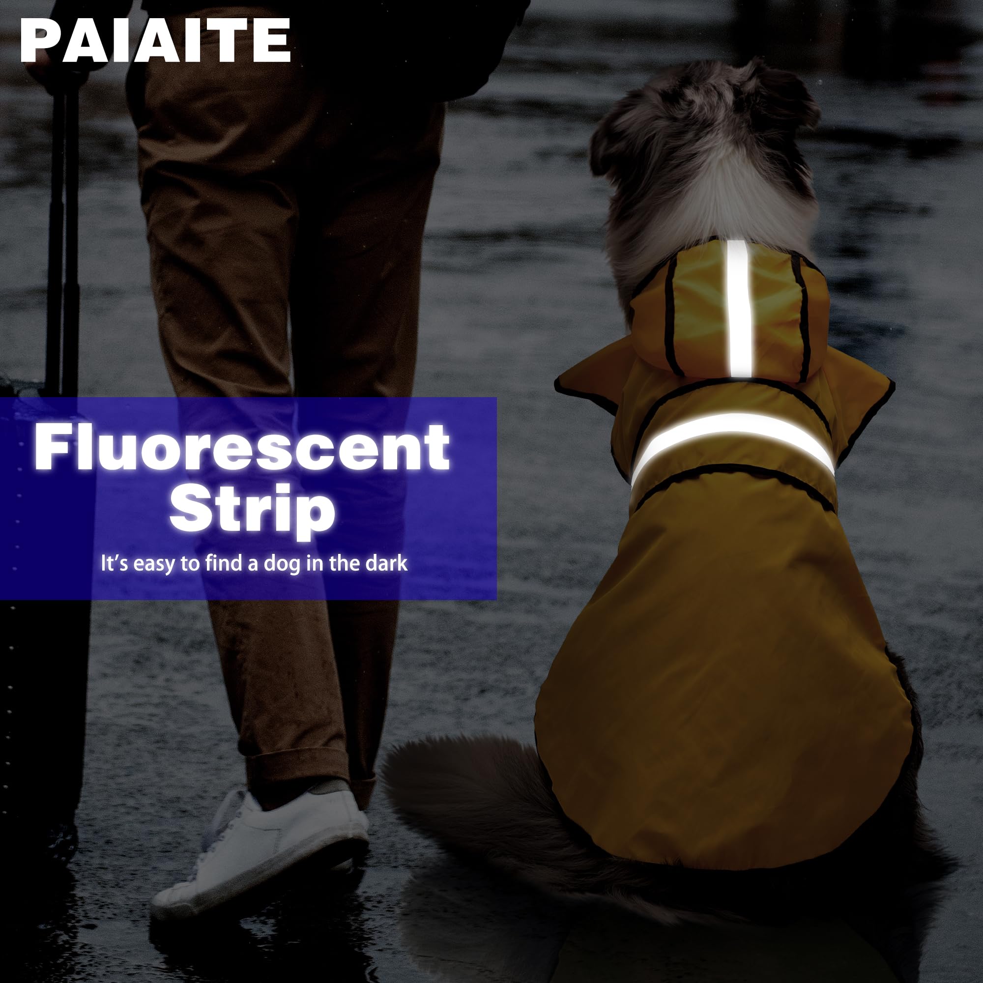 Paiaite ouverture pour laisse facilitant le raccord au harnais