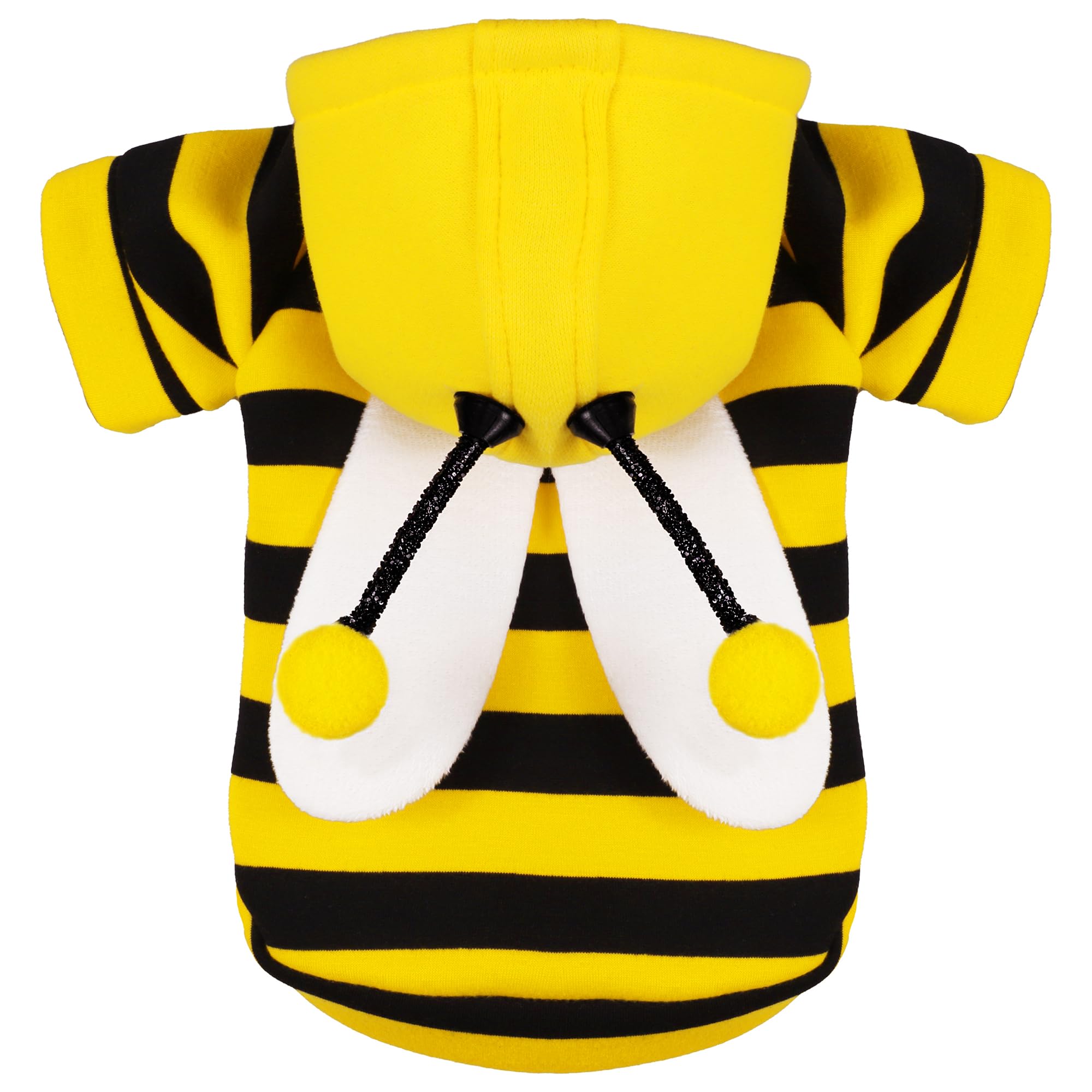 Paiaite vue avant du sweat abeille montrant rayures et confort