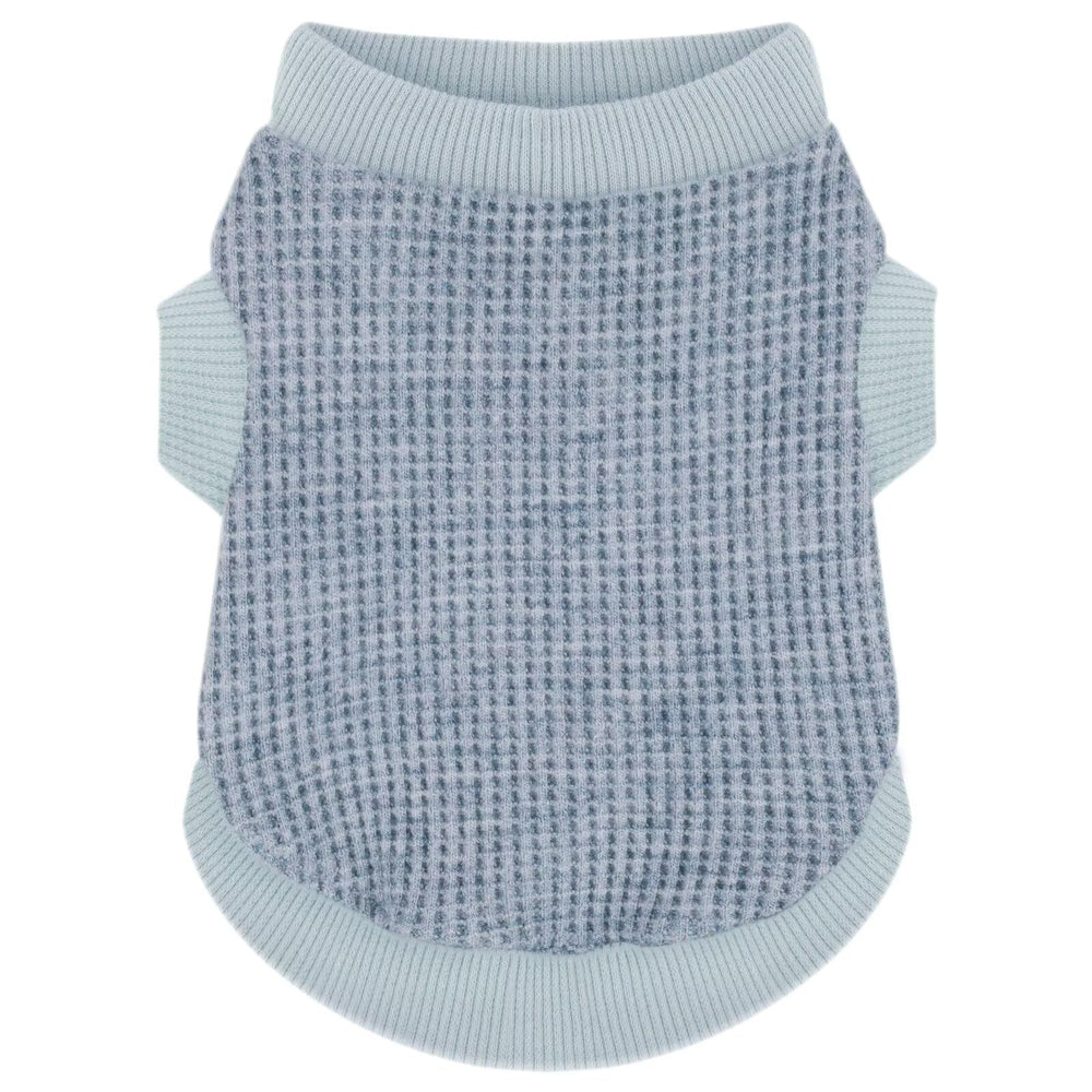 Paiaite t-shirt bleu face montrant coupe confortable et look net