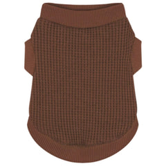 Paiaite t-shirt devant marron, style net et confortable