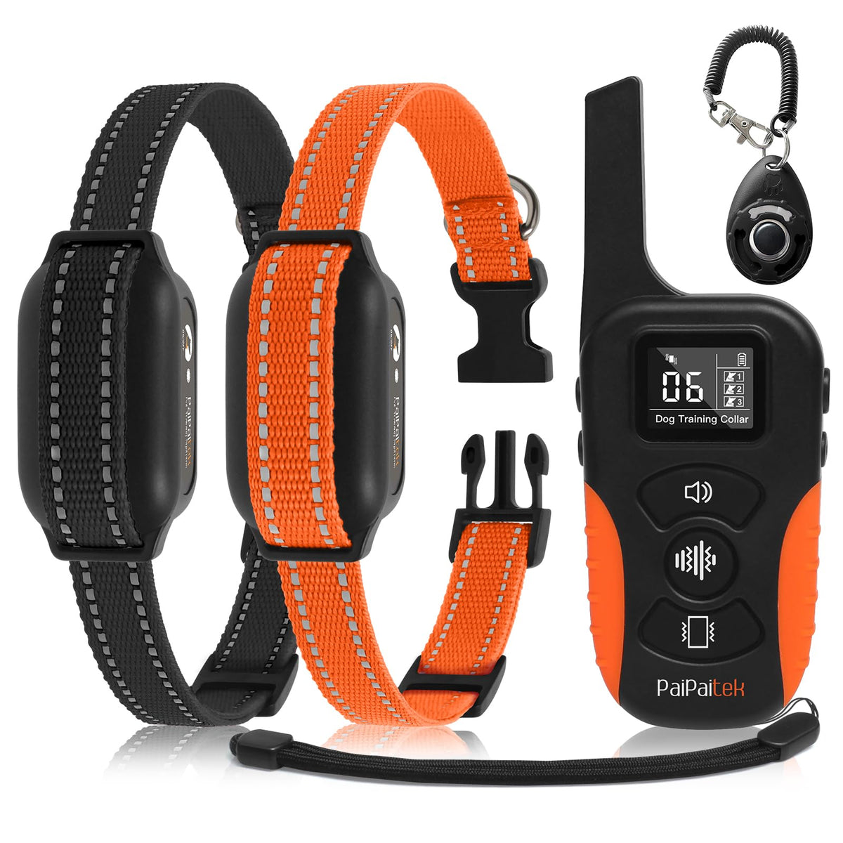 PaiPaitek pack de deux colliers montrant l’ensemble pratique et confortable