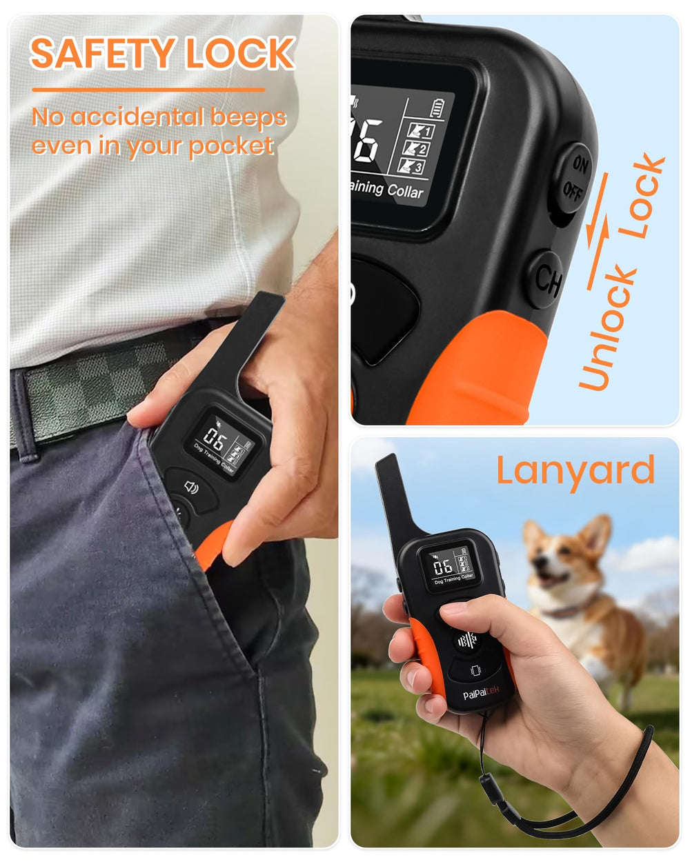 PaiPaitek sangle ajustable convenant à chiens de toutes tailles
