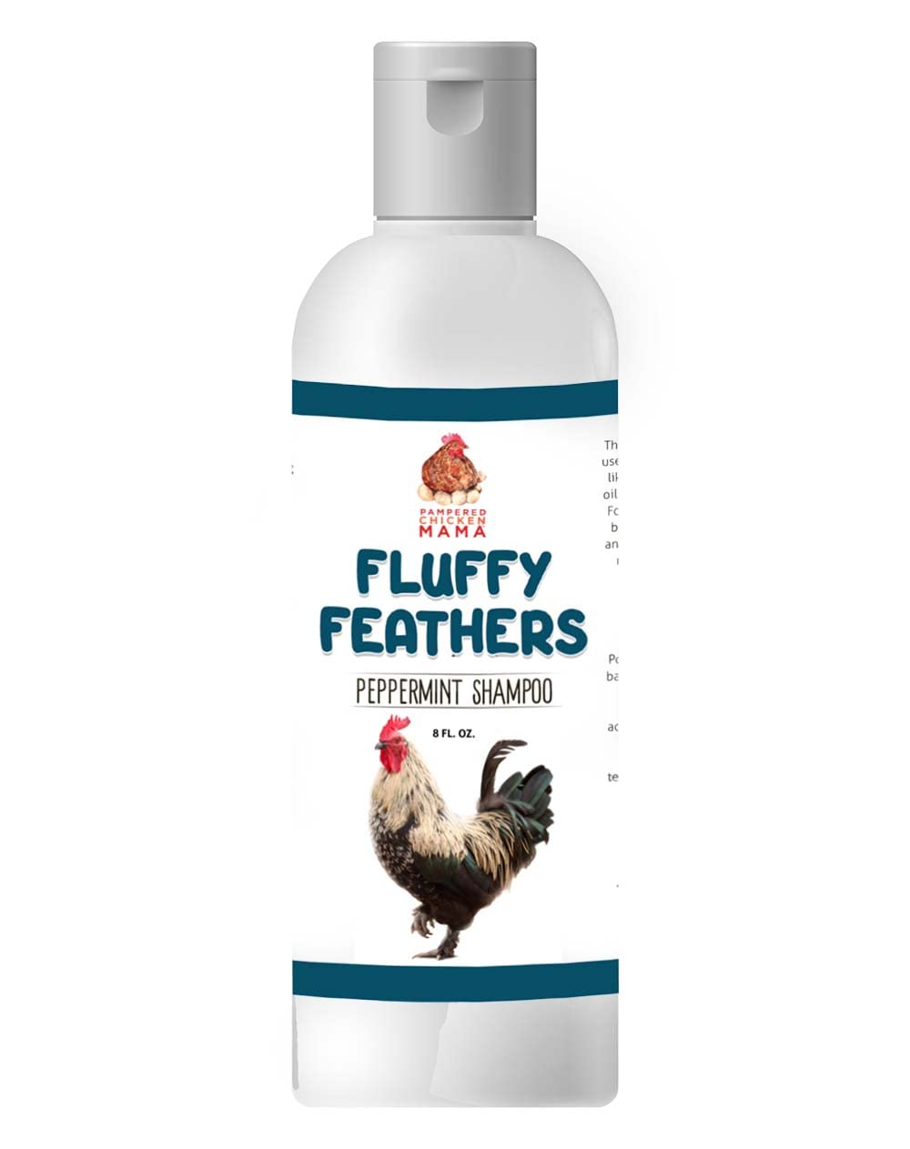 Pampered Chicken Mama gros plan texture mousse douce pour plumes