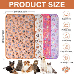 Panelee gros plan motif pattes illustrant surface douce et attrayante pour animaux