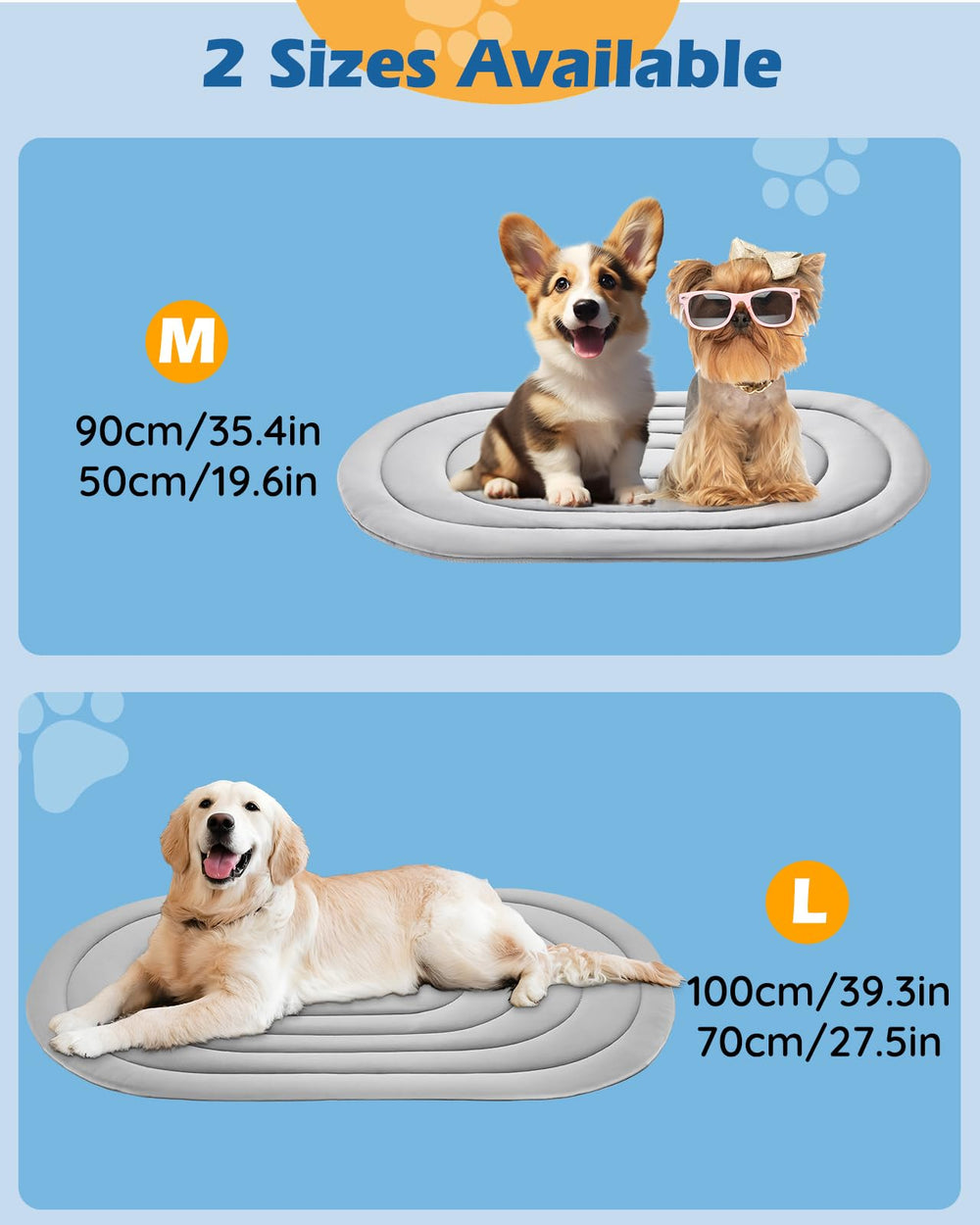 Papettly tapis à côté d’un objet pour comparaison de taille utile