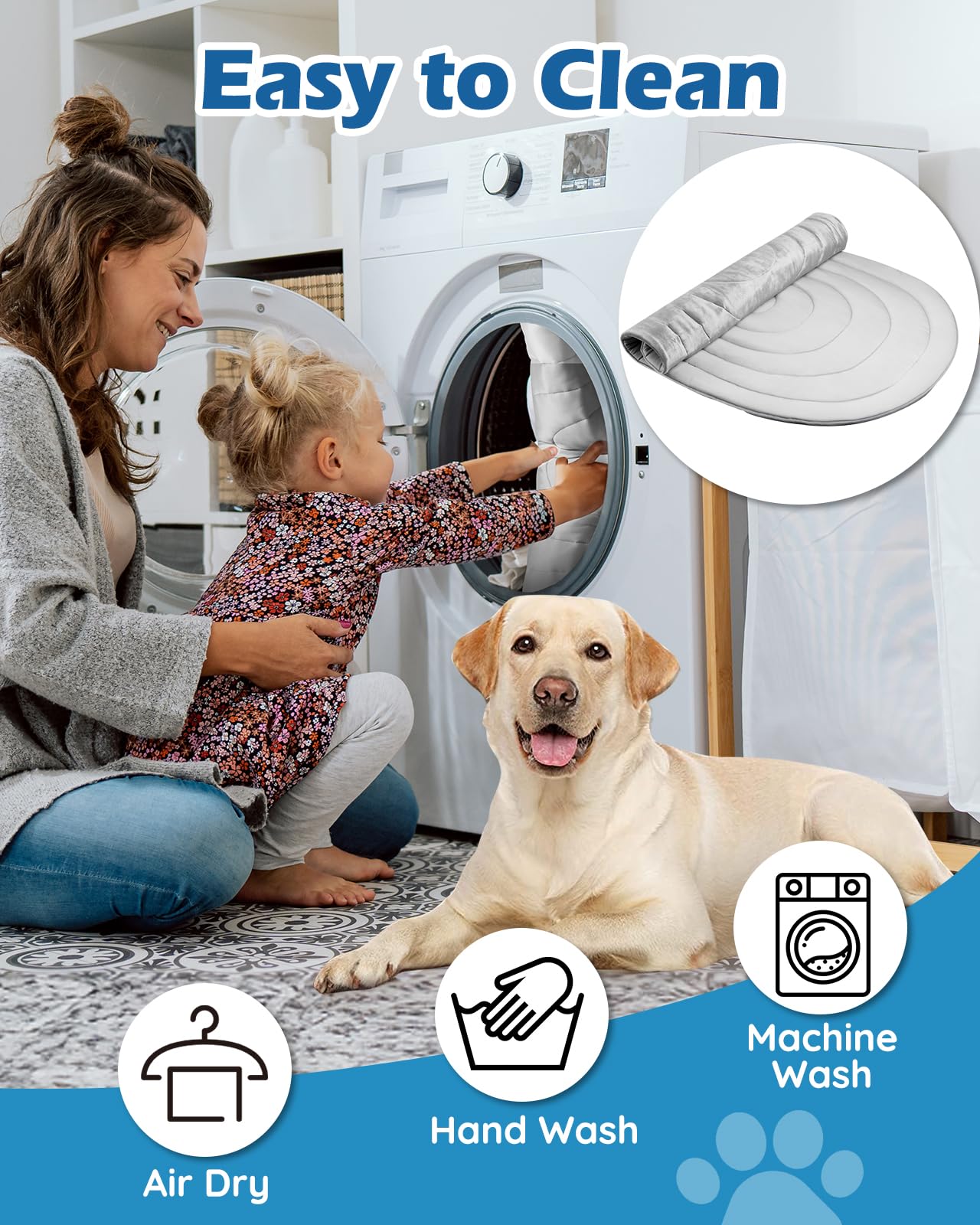Papettly tapis installé dans coffre voiture pour voyages confortables