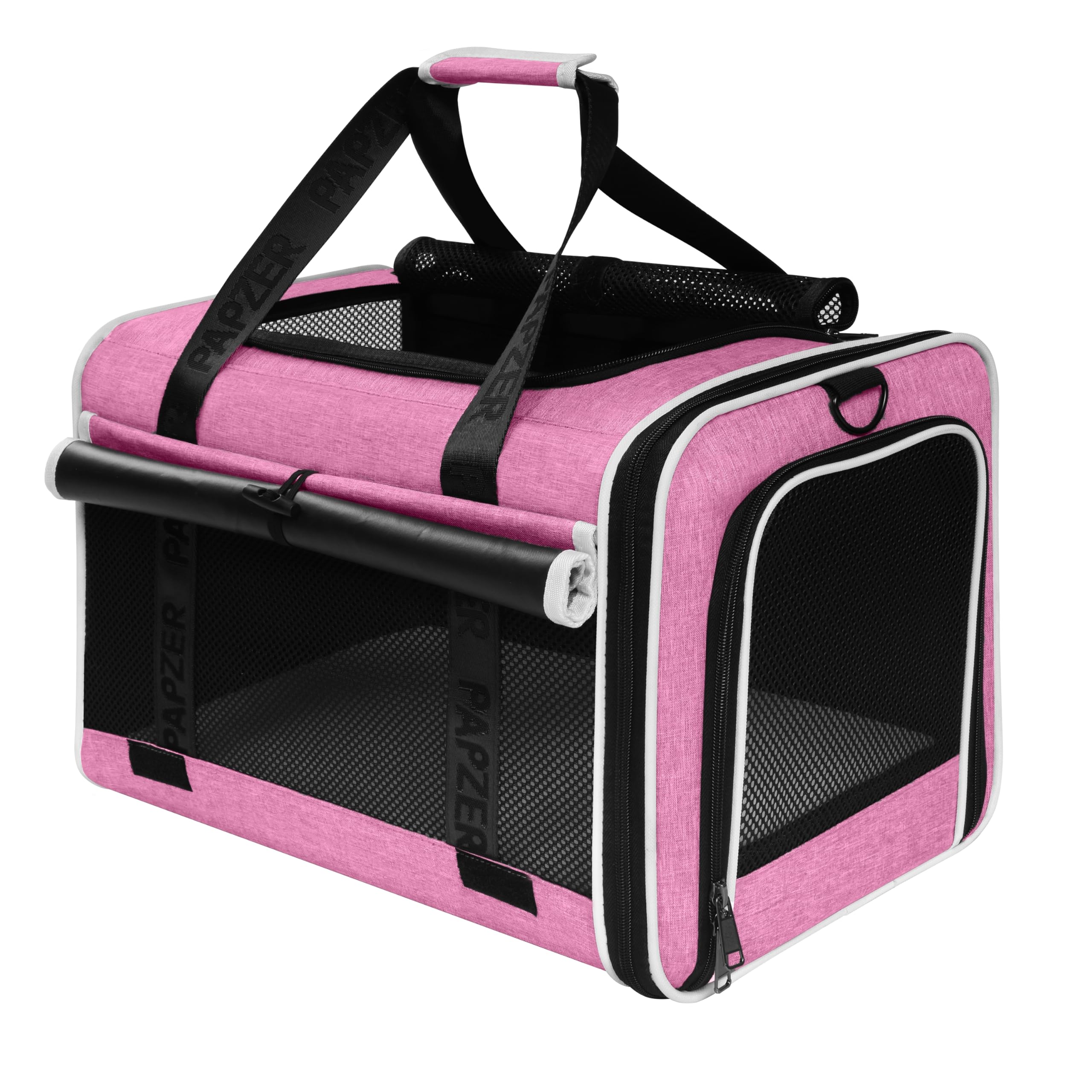 PAPZER sac face avant montrant structure rigide et porte confortable