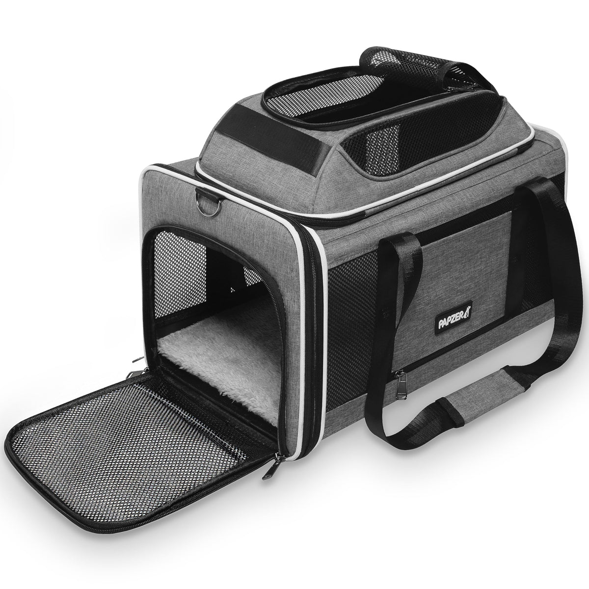 PAPZER face avant compacte, montrant conformité cabine et rangement pratique