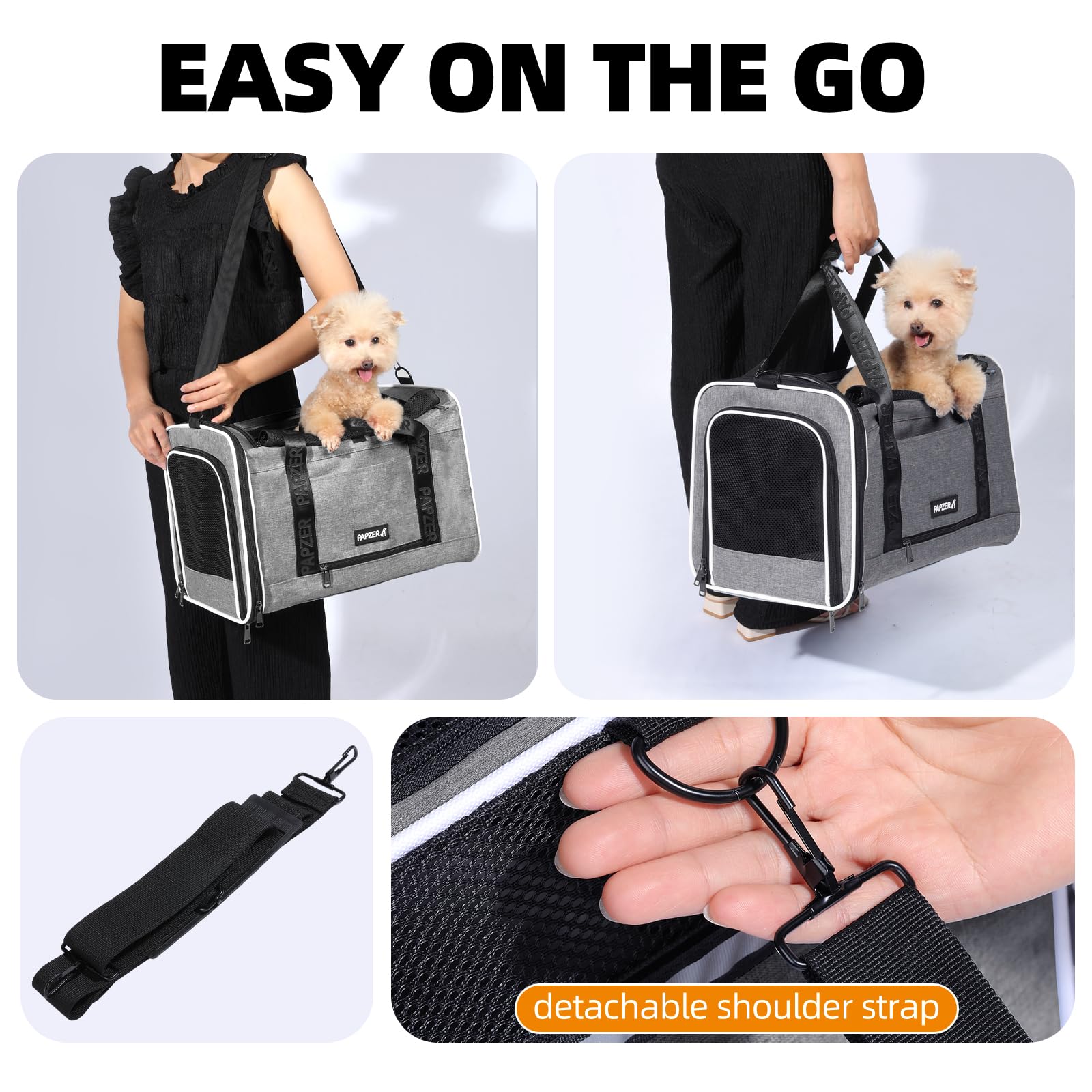 PAPZER fixation ceinture assurant maintien sûr en voiture