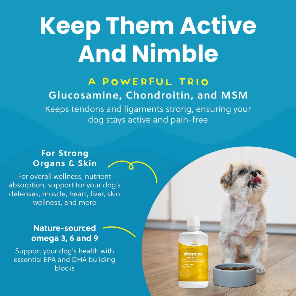 Paramount Pet Health chiot recevant le supplément pour un apport quotidien