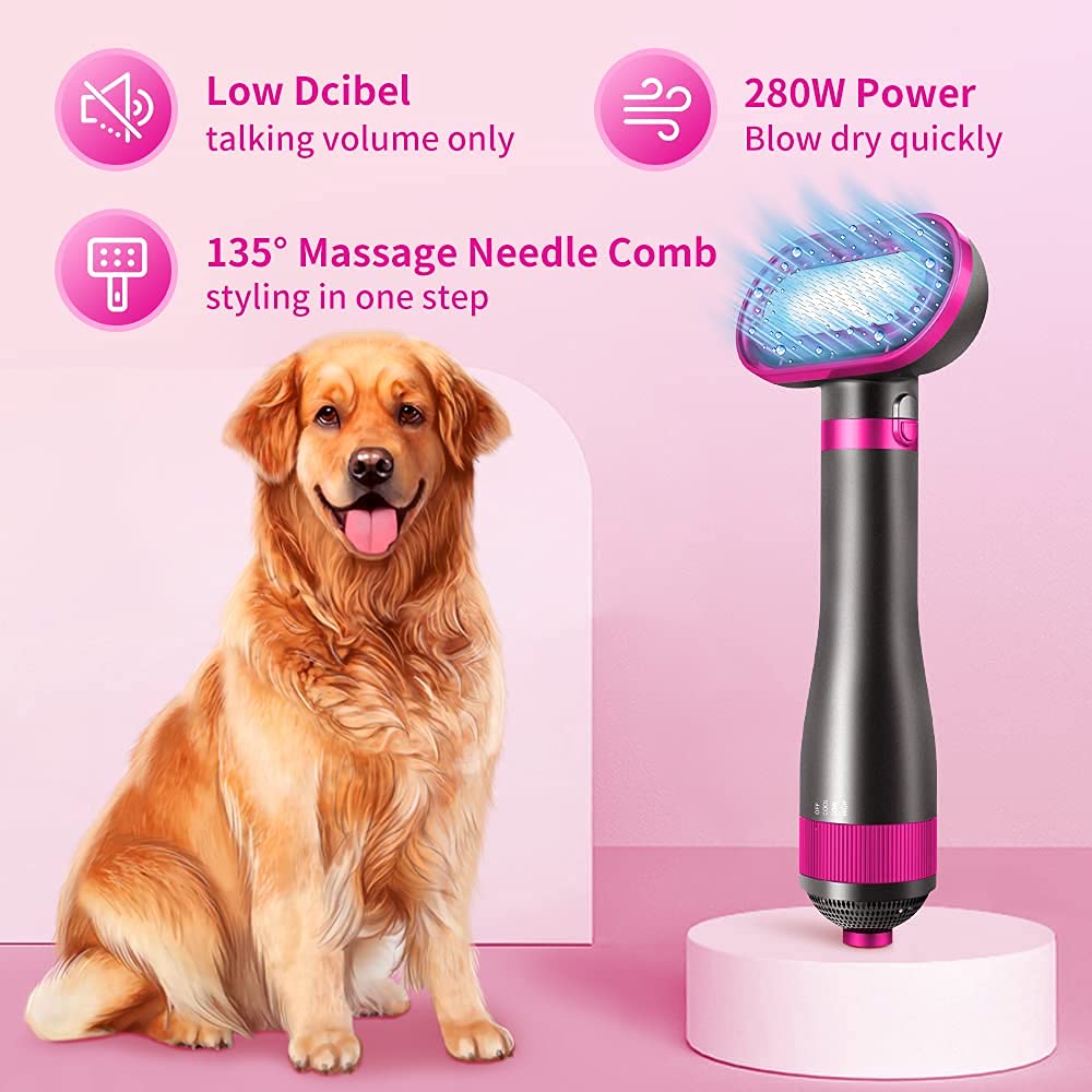 PARSMARDO gros plan brosse détachable montrant poils amortis pour confort