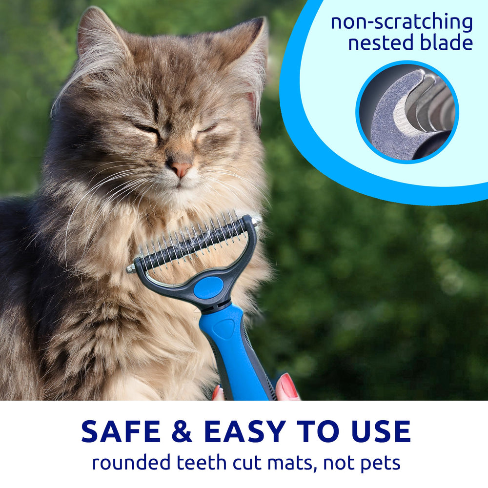Pat Your Pet brossage sur chien de taille moyenne, réduit poils et nœuds