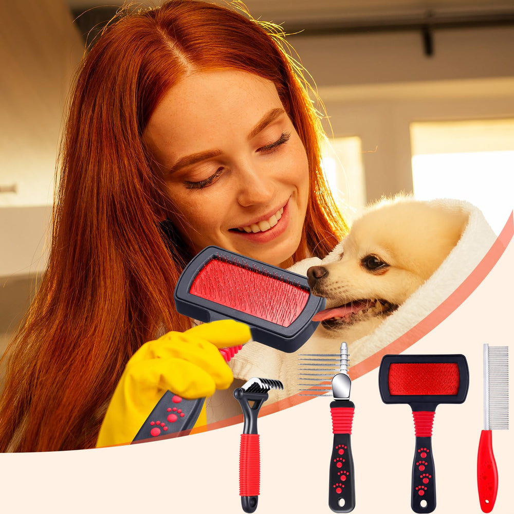 Patelai kit en usage domestique lors d'un toilettage, rendu soigné