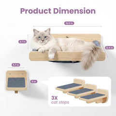 PATHOSIO PETS station de repas surélevée, bols inox faciles à nettoyer