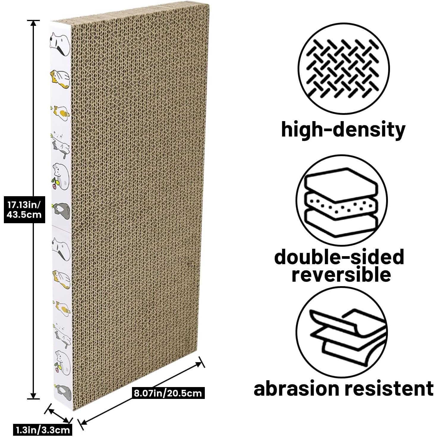 PatiencET gros plan texture carton ondulé durable et attrayante