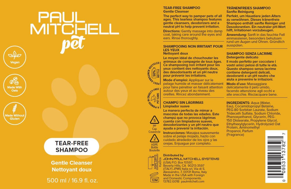 Paul Mitchell Pet mise en scène lifestyle montrant routine de soin quotidienne