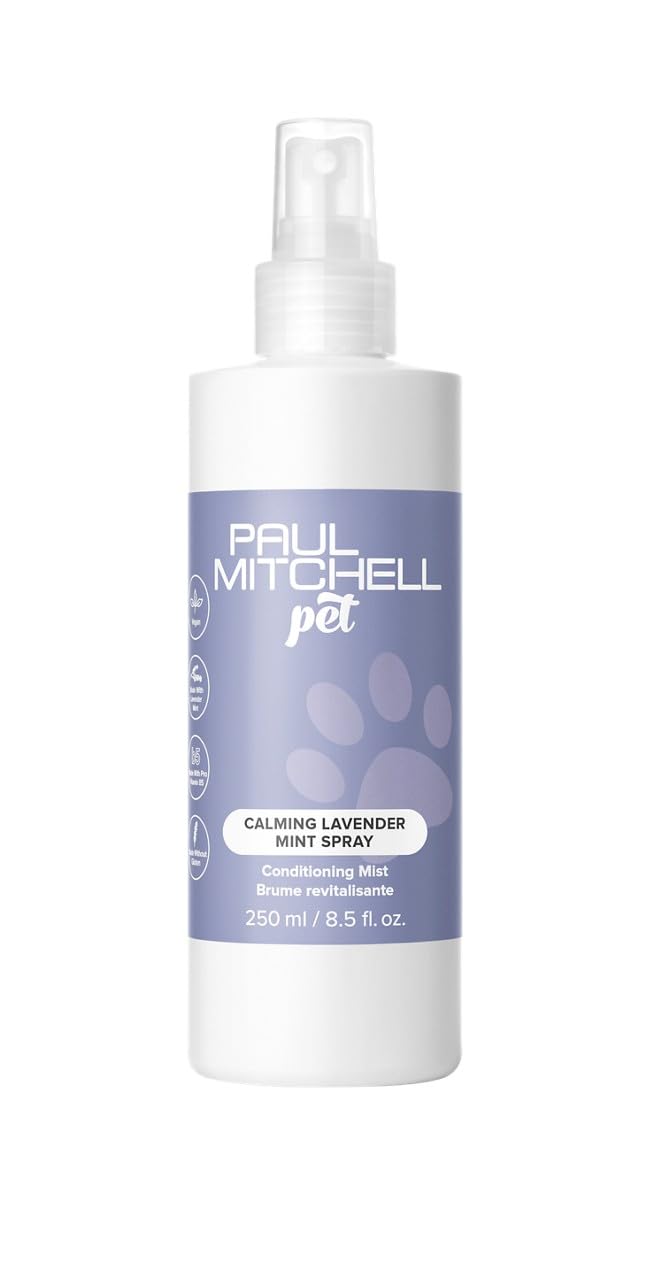 Paul Mitchell Pet flacon face montrant le design et l'usage pratique