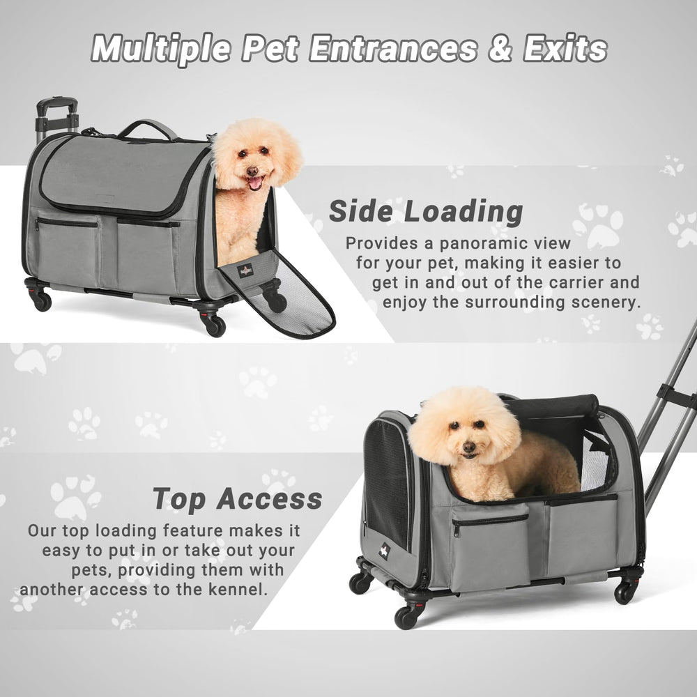 PAW BALLET ouvertures en maille et housses imperméables pour ventilation sécurisée
