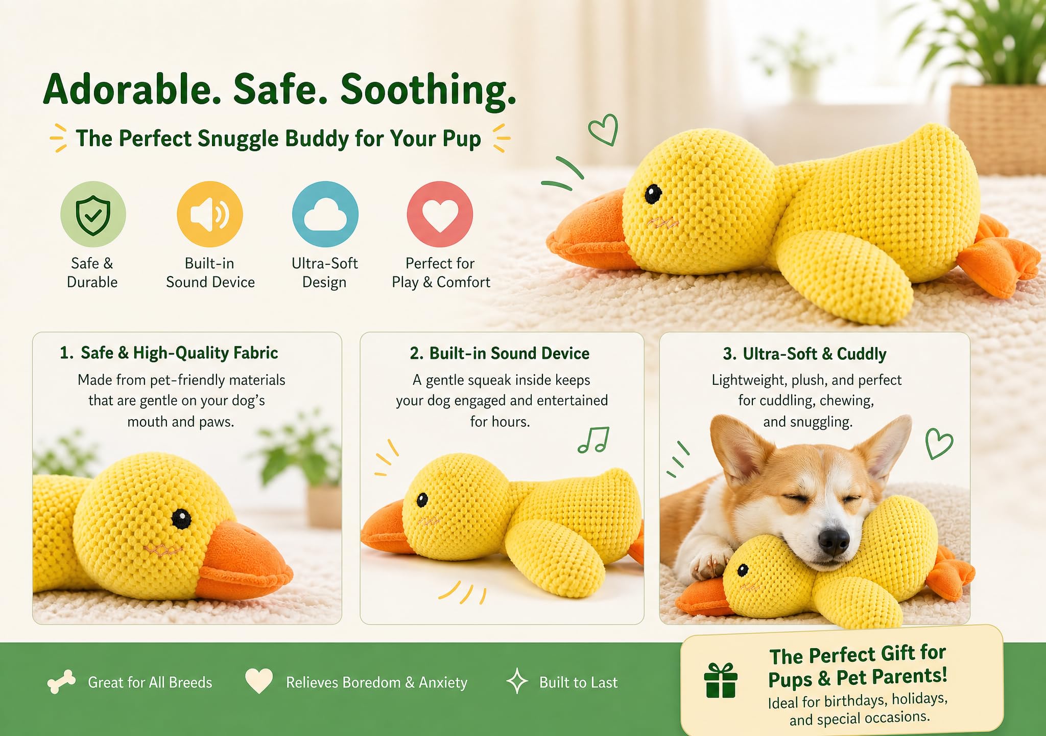Paw-FECT Piece canard comparaison taille pour choisir selon race