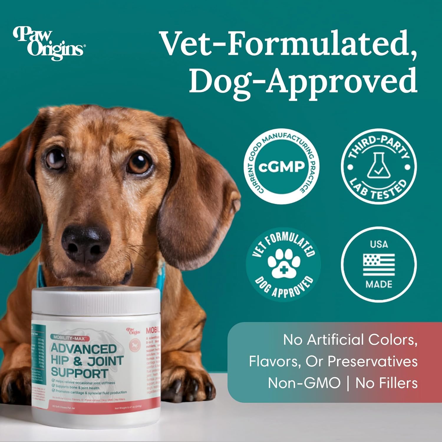 Paw Origins focus sur saveur bacon, évoque attractivité gustative pour chiens difficiles