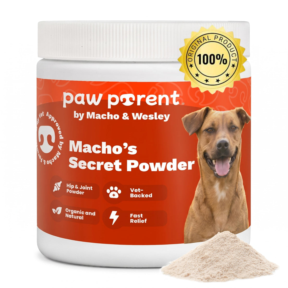 Paw Parent emballage avant montrant formule concentrée et simplicité