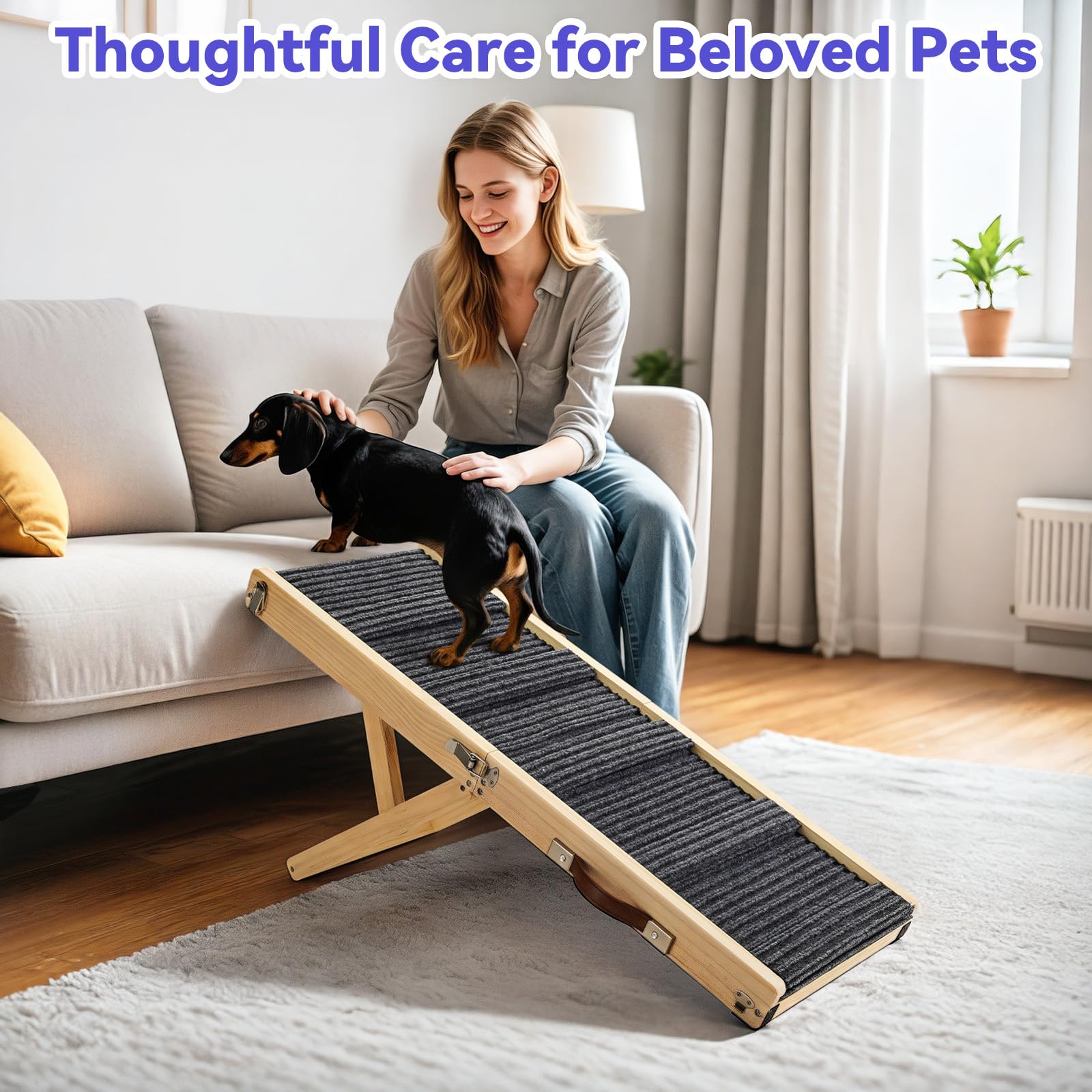 Pawaboo rampe à côté d'un objet pour comparaison d'échelle pratique