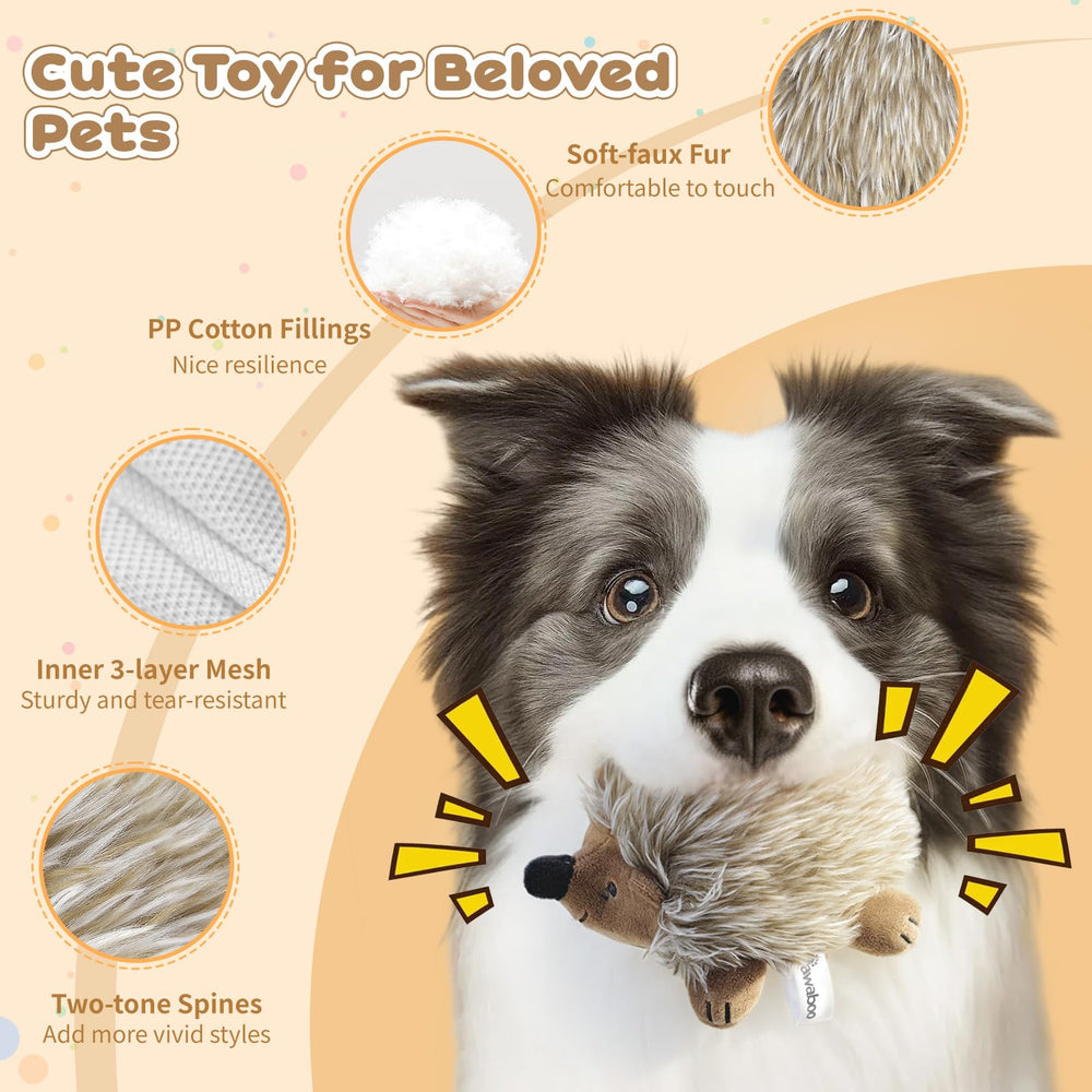 Pawaboo vue du couineur intégré à l'intérieur, stimule l'intérêt du chien
