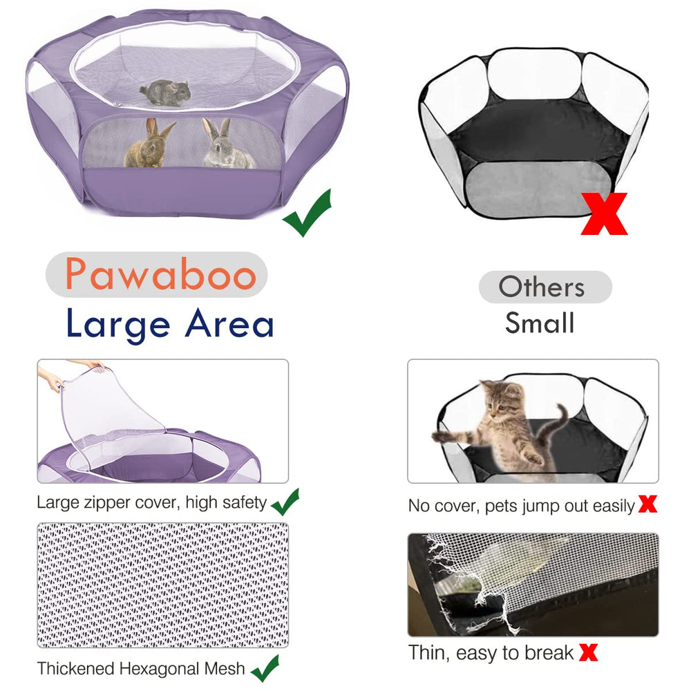 Pawaboo fond 190T résistant à l'eau protégeant le sol