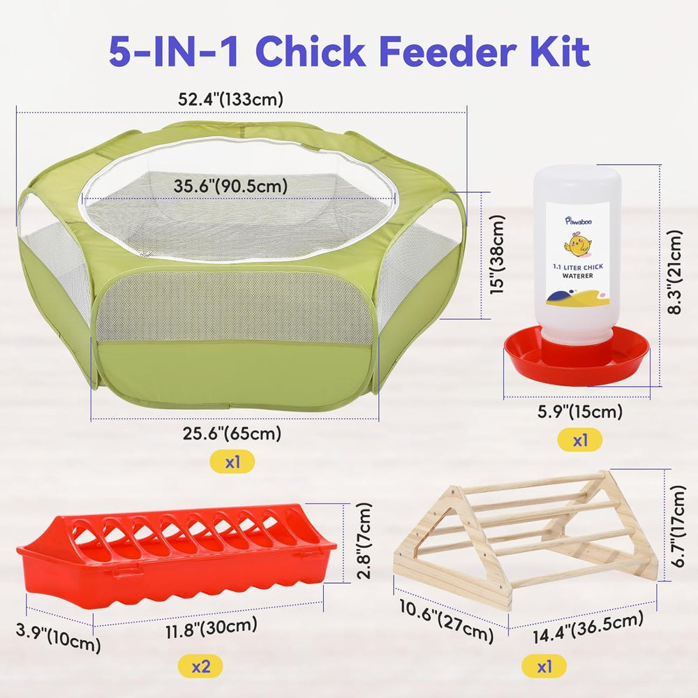 Pawaboo perche adaptée aux poussins offre repos et stimulation sociale