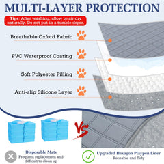 Pawaboo gros plan du tissu et de la maille résistante pour sécurité et ventilation