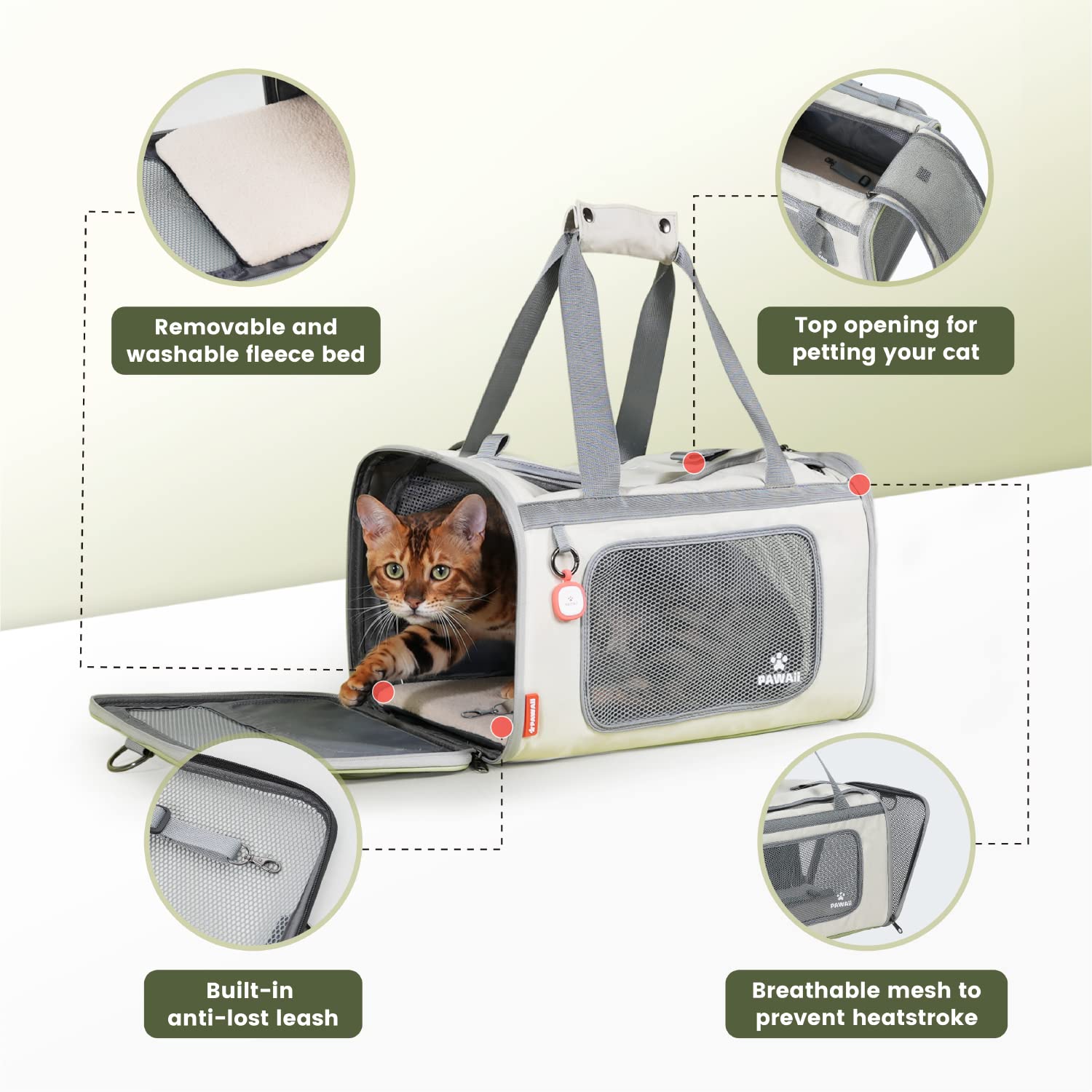 Pawaii fixation sur valise assurant transport stable en voyage