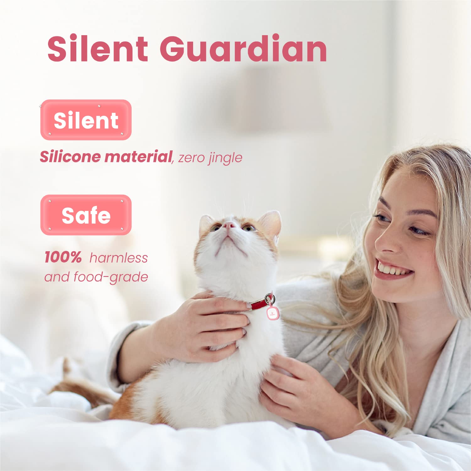 Pawaii position harnais arrière, protège du mâchage et de l'usure
