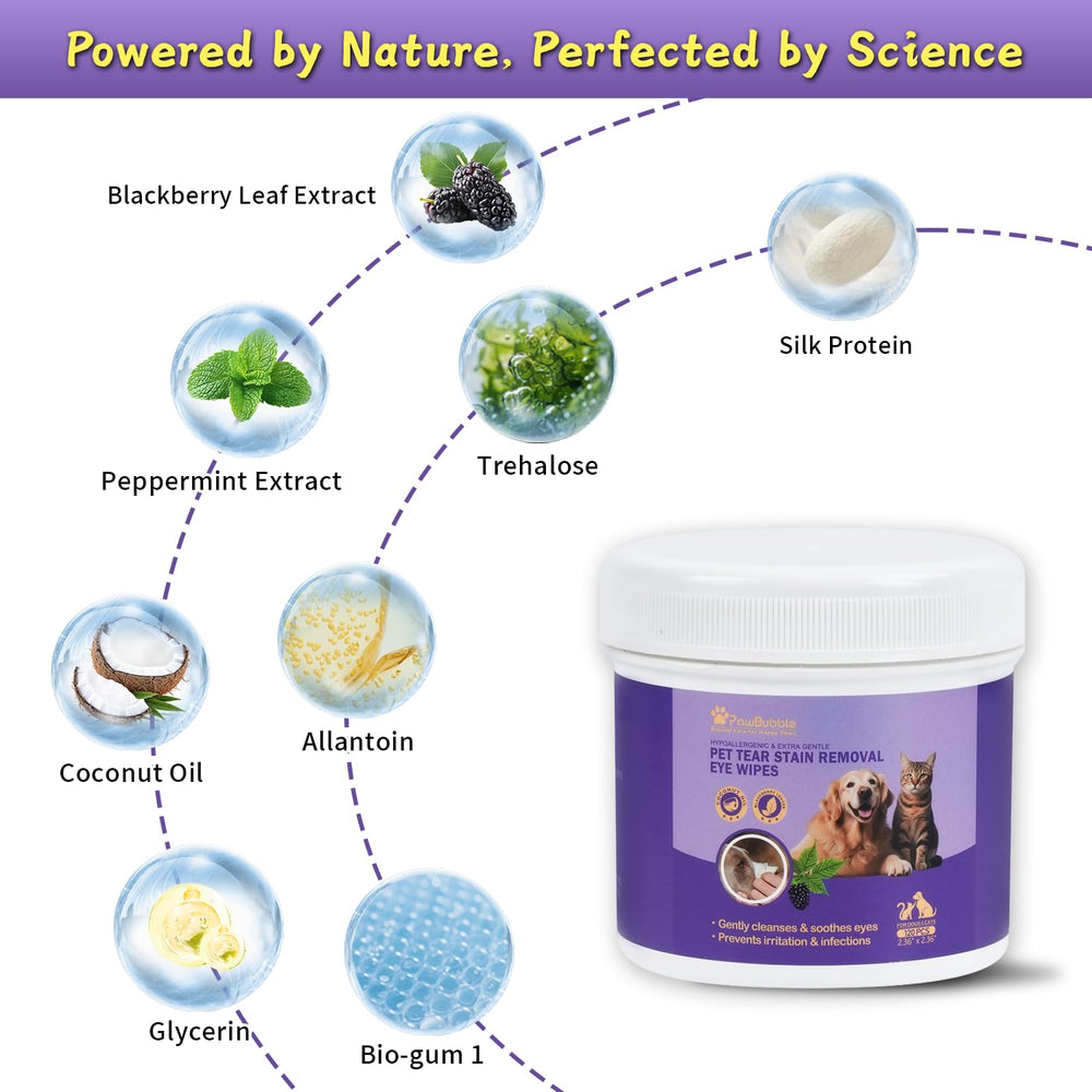 PawBubble lingette nettoyant un chat avec efficacité apaisante