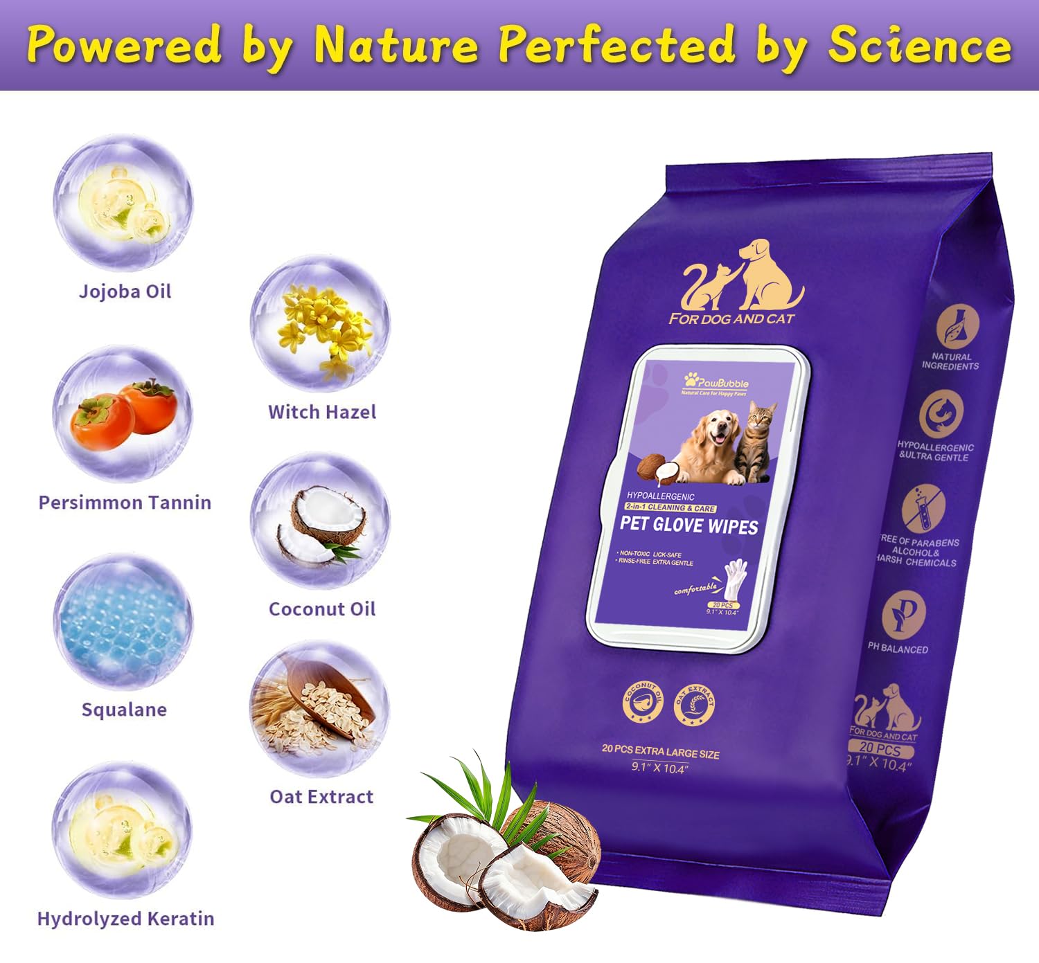 PawBubble visage nettoyage douceur pour zones sensibles et confort