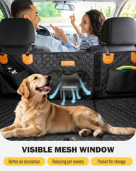 Pawccoli installé dans voiture montrant confort accru pour le chien