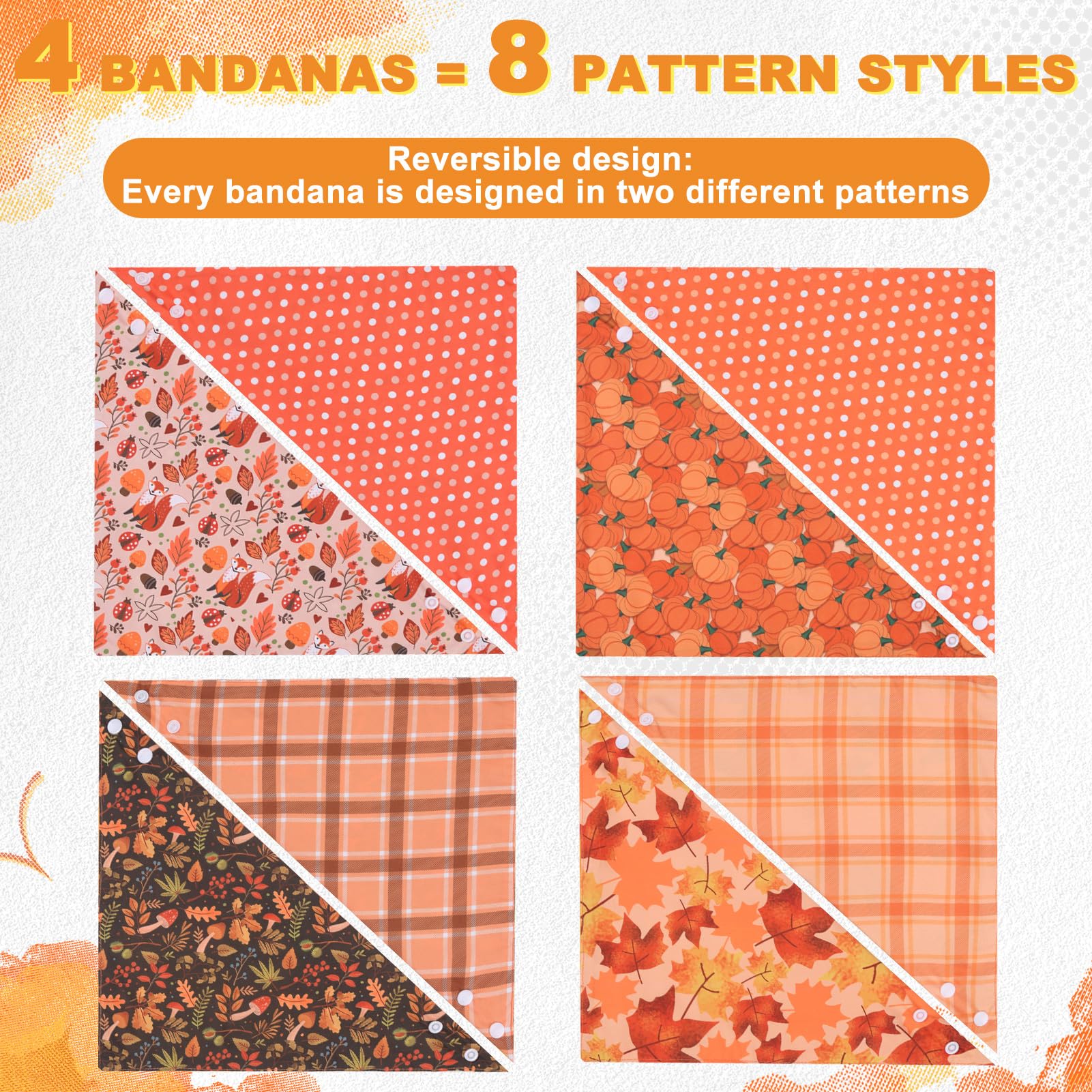 PAWCHIE bandana en usage sur un petit chien pour style et liberté de mouvement
