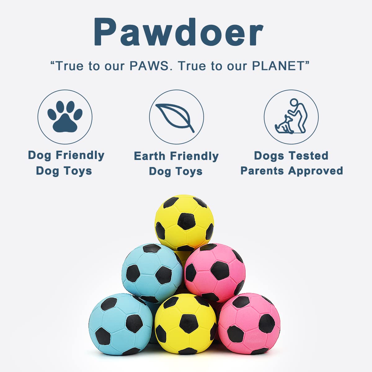 Pawdoer gros plan texture latex souple et surface douce pour dents sensibles