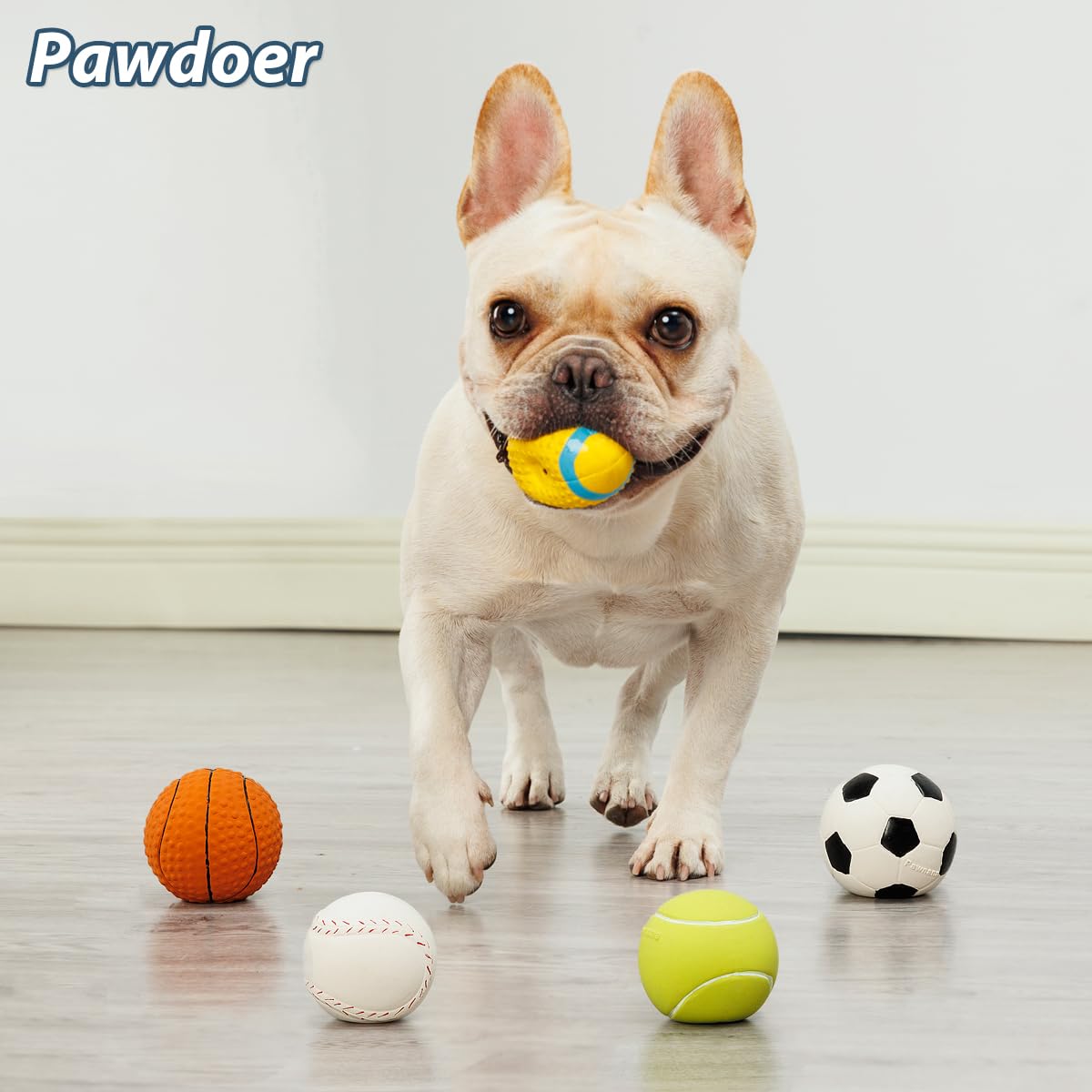 Pawdoer étiquette produit lisible décrivant matériaux recyclables et sûrs